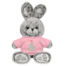 Load image into Gallery viewer, Merry Christmas Rabbit - petal pink