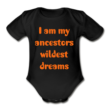 Load image into Gallery viewer, Ancestors Baby Bodysuit - black