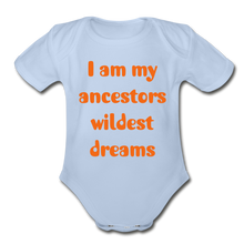 Load image into Gallery viewer, Ancestors Baby Bodysuit - sky