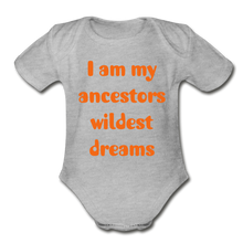 Load image into Gallery viewer, Ancestors Baby Bodysuit - heather gray